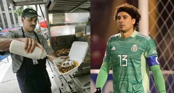 He was looking to replace Guillermo Ochoa in the national team. His poster said he had a good future, now he sells food.