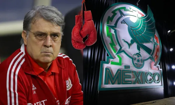 He went to blows, reached the limit with the Mexican national team, and he is leaving for good from the Mexican national team.