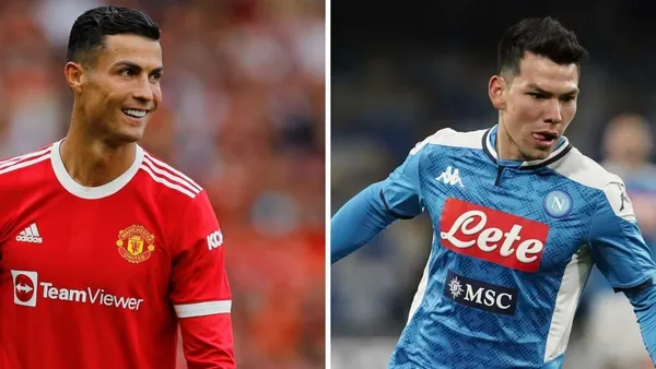 Hirving Lozano and Cristiano Ronaldo could share a team for 38 million euros.