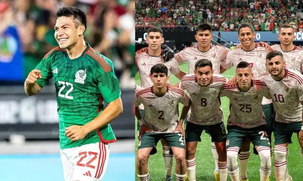 Hirving Lozano and the player who should not be in El Tri. He ended up on display and Gerardo Martino now suffers