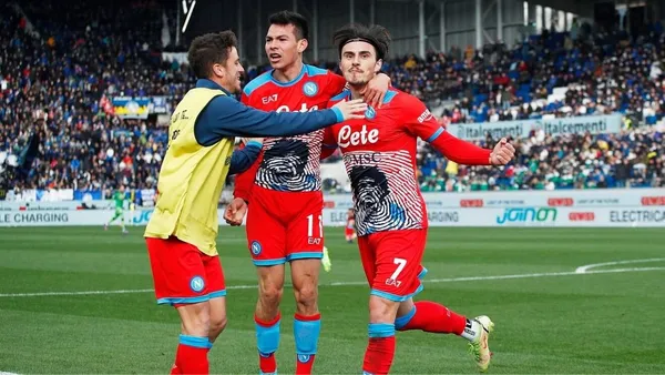 Hirving Lozano contributed an assist in Napoli's 1-3 win over Atalanta in the round 31 Serie A fixture.
