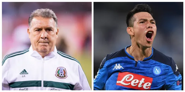Hirving Lozano had an intimate talk with his coach at the Mexican national team, Gerardo "Tata" Martino, that has changed his thoughts.