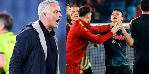 Hirving Lozano was at the center of a feud at Napoli, but while Mourinho was fighting, the lesson the Mexican gave him