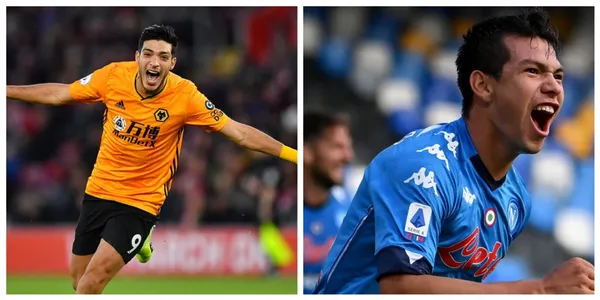 Hirving Lozano was one of the players with the best performance: he scored two goals in the 4-1 victory over Atalanta in the Italian's Serie A.