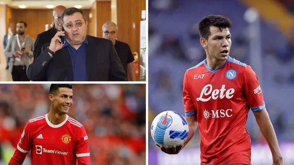 Hirving Lozano would leave Italy and follow in the footsteps of CR7.