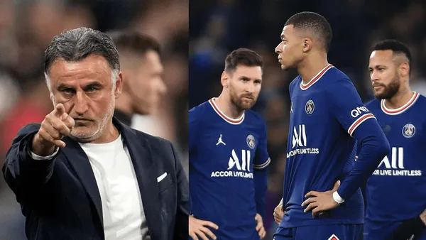 His coaching notes show Mbappe wants to play from the right, where Messi starts.