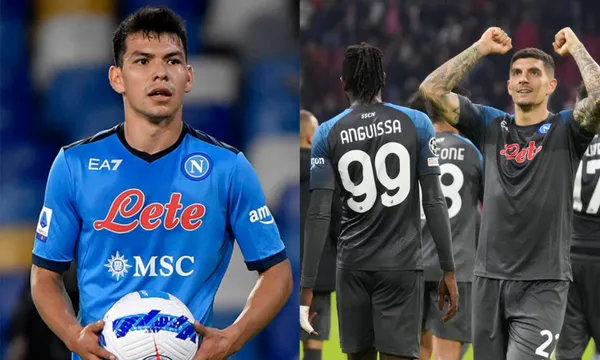 His Napoli career is cut short. The 30 million for which Hirving Lozano is erased at Napoli. They don't even pass the ball to the Mexican