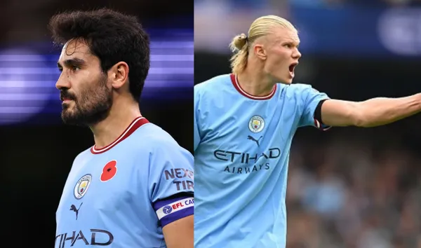 Iikay Gundogan's unexpectedly low blow to Erling Haaland