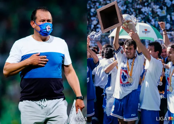 In 1997, Juan Reynoso was champion in La Maquina as a player. This Sunday, he repeated the title but as a coach