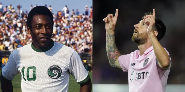 In every match with "Las Garzas", Messi breaks or reaches a new record