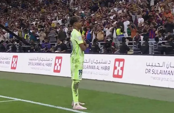 In the 51st minute, the Barcelona star appeared to score the 2-0 and bring his team closer to the final