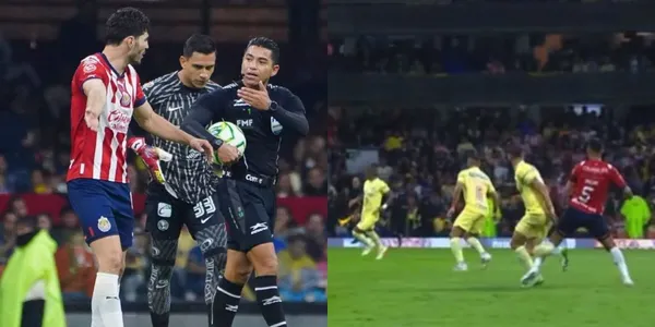 In the classic América against Chivas there was controversy with a goal disallowed