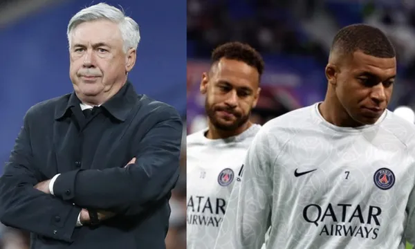 In the press conference prior to the Champions League match, Ancelotti gives some news that interests Neymar and Mbappe
