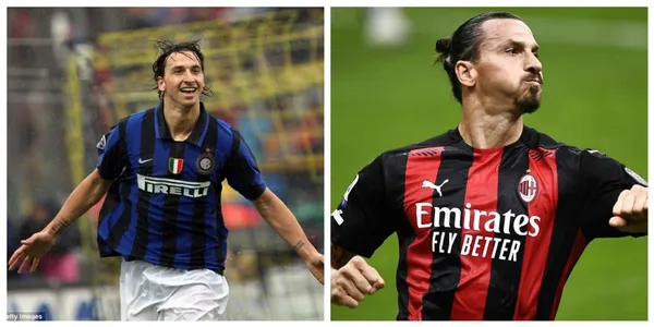 In today's 3-3 draw between AC Milan and AS Roma not only Ibrahimovic has scored his 58th goal for the AC Milan, but he also surpassed the 57 goals he had scored at Inter.