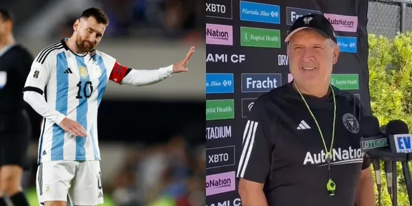 Inter Miami coach and Lionel Messi