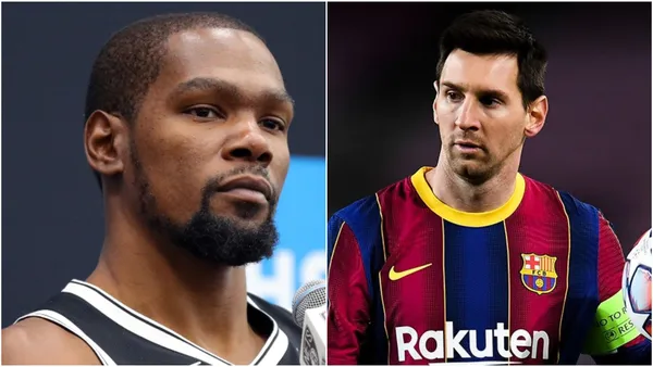 Isaiah Thomas and Kevin Durant shared on their social networks how much the Argentine was earning at FC Barcelona. "Crazy," wrote one of them about the Argentine forward.