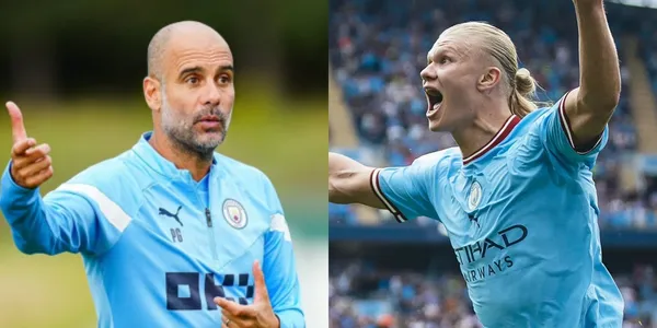 It seems as if Pep Guardiola does not like Messi as much as Haaland…