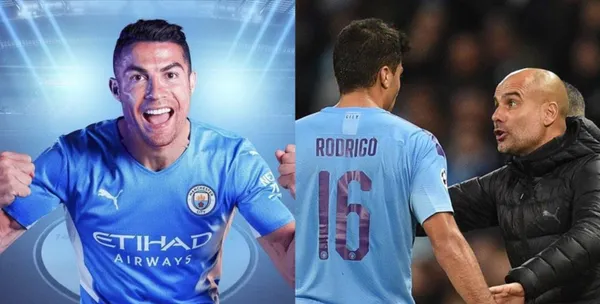 It seems that Ronaldo became an option for Manchester City and Guardiola would take out this player