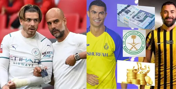 Jack Grealish could leave Guardiola and Manchester City to reach Arabia