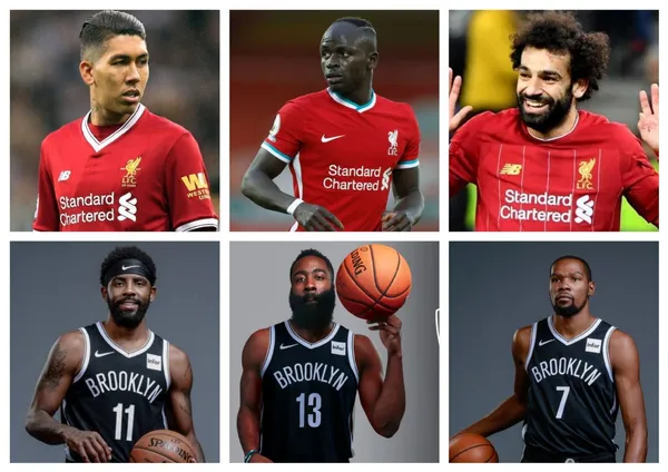 James Harden has shocked NBA’s transfer market moving to Brooklyn Nets joining Kyrie Irving and Kevin Durant. On the other end, Mo Salah, Roberto Firmino and Sadio Mane raise their eyebrows.