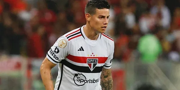 James Rodríguez has had problems since signing with Sao Paulo