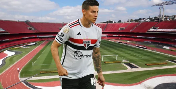 James Rodríguez qualifies for the final with Sao Paulo but is controversial