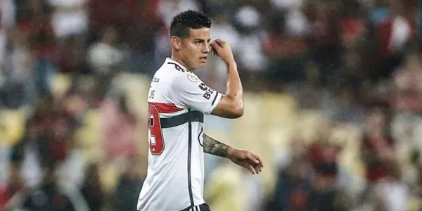 James Rodríguez surprised in his debut with Sao Paulo