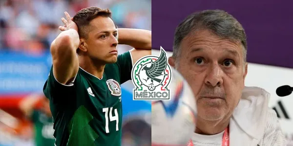 Javier Hernandez and the low blow he gives Gerardo Martino in the middle of the Qatar World Cup