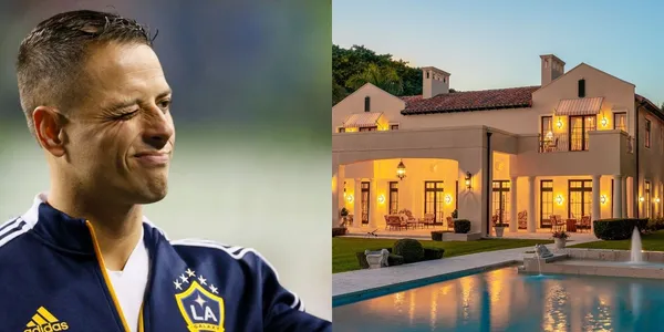 Javier Hernández had a millionaire mansion in Los Angeles