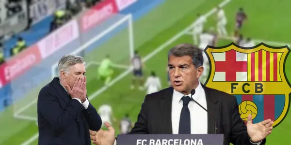 Joan Laporta, president of FC Barcelona, during a press conference