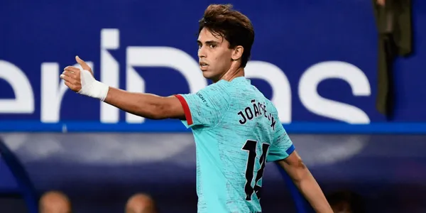 Joao Felix is ready to show his magic in the Camp Nou Stadium.