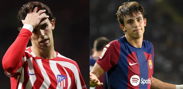 Joao Felix scored against his former team. Barcelona is now winning it 1-0.