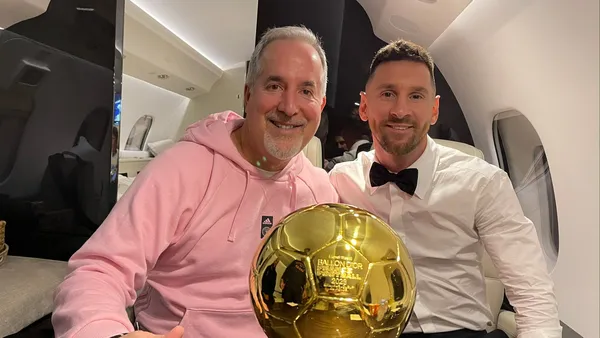 Jorge Mas and Lionel Messi. Photo: social networks of Jorge Mas and Lionel Messi.