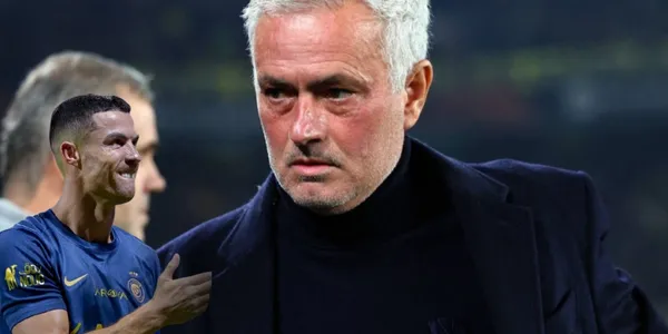 José Mourinho and Cristiano Ronaldo