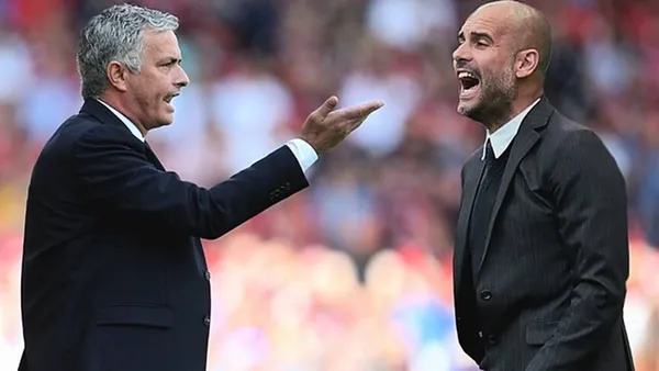 José Mourinho and Pep Guardiola / Photo: OffTheBall