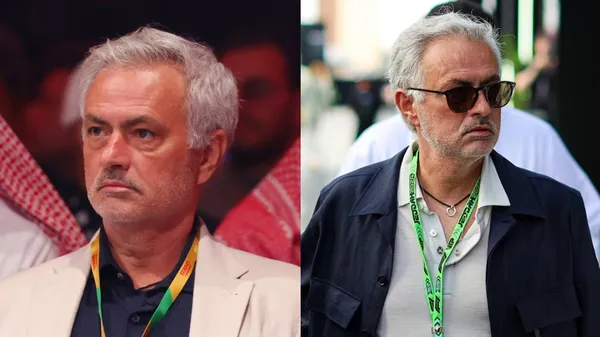 Jose Mourinho is spending time in Saudi Arabia and throws shots at his former club.