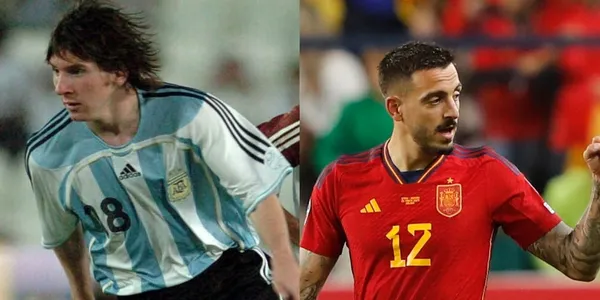 Joselu made his debut with the Spanish National Team in the game against Norway