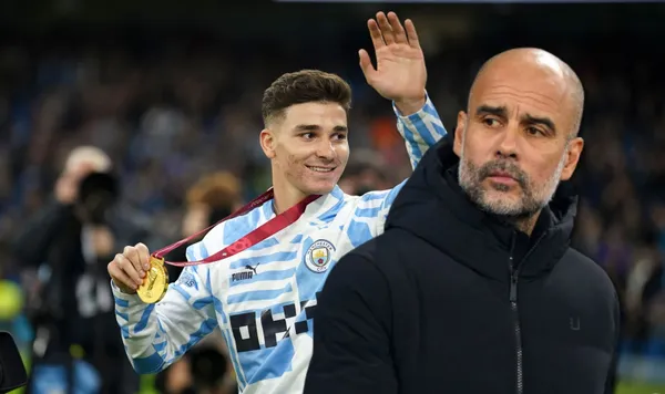 Josep Guardiola would have referred to the possibility of no longer counting on Julián Álvarez for next season.