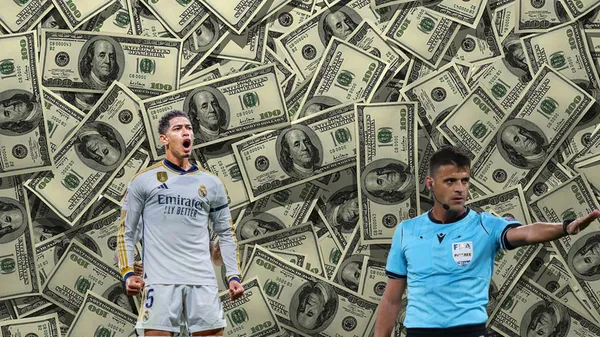 Jude Bellingham earns a lot more compared to La Liga referees.