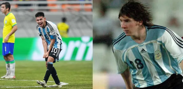 Julian Alvarez may not be the only heir of Lionel Messi in Argentina.