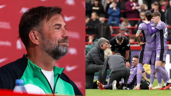 Jurgen Klopp gives an update on the injuries Liverpool has, including Diogo Jota.