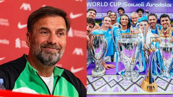 Jurgen Klopp gives his thoughts on Trent's comments towards Man City.