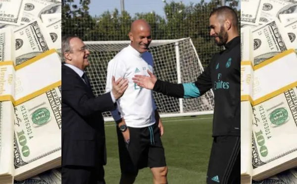 Karim Benzema is a much questioned player at Real Madrid but because of Florentino Perez's business, Zidane must always put him on.