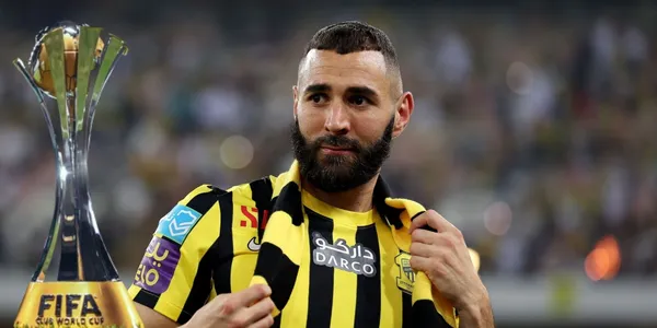 Karim Benzema is on fire right now at Saudi Arabia.