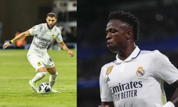 Karim Benzema scored a banger at Saudi Arabia