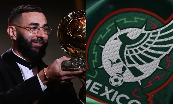 Karim Benzema won the Ballon d'Or, awarded by a specialized magazine. At the time, the world star recognized a Mexican player.