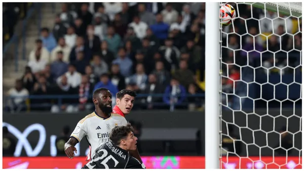 Kepa almost costed Real Madrid the game by conceding an crazy own goal in the 80th minute!