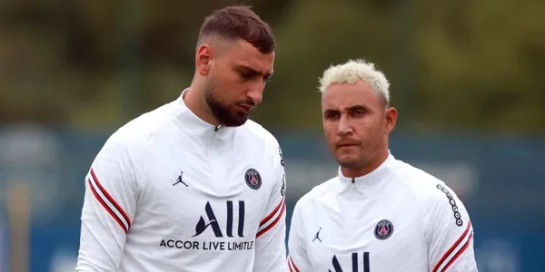 Keylor Navas and Gianluigi Donnarumma have a fight to be PSG's starting goalkeeper