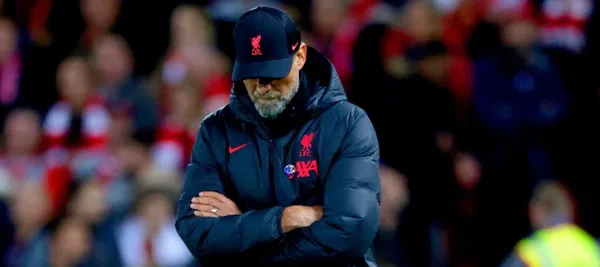 Klopp and Liverpool lost again in the Premier League