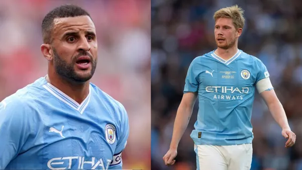 Kyle Walker wishes to have played with this football legend after hearing Pep Guardiola talk about him.
